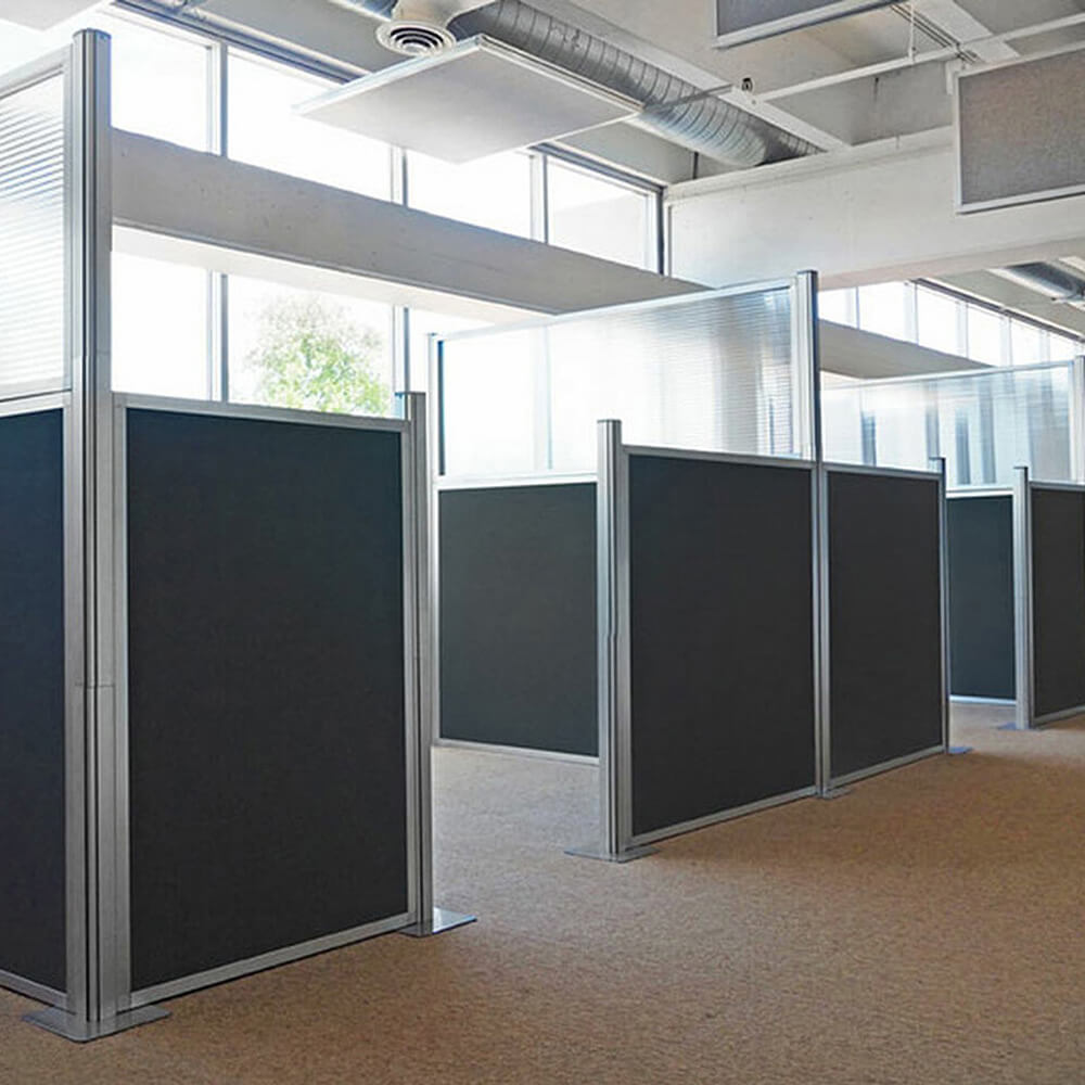 Configurable Cubicle Partition 72H x 24W with window