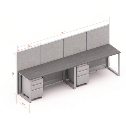Open Workstation 53H 2pack Inline