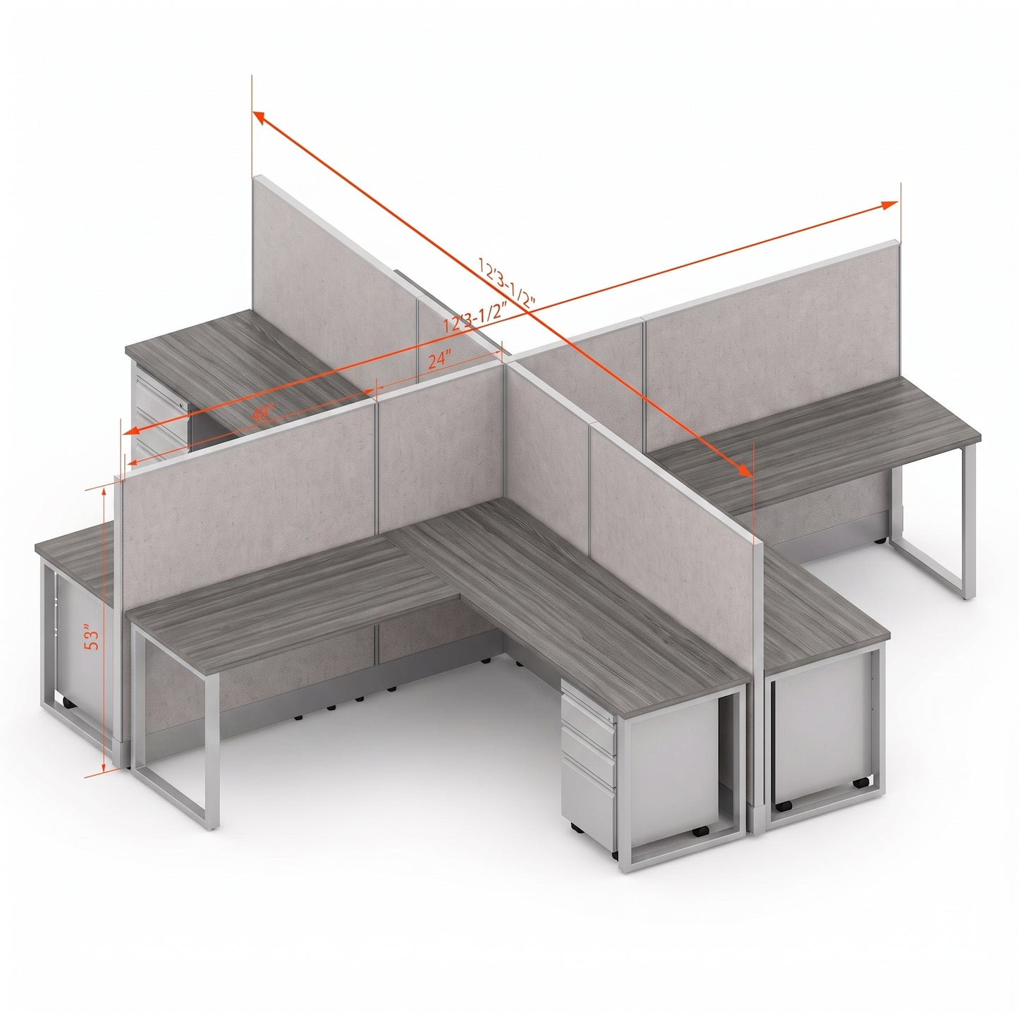 Open Workstation 53H 4pack X Cluster