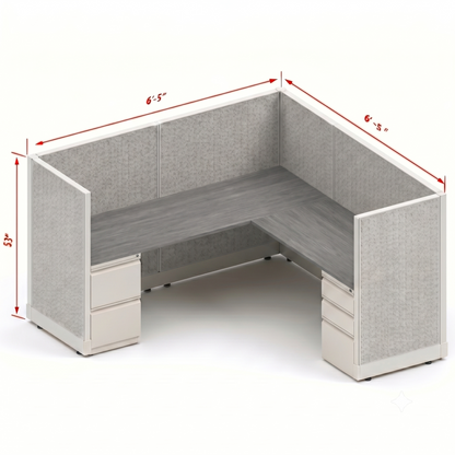 Workstation Desk 53H Single