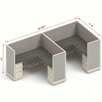Workstation Desk 53H 2pack inline