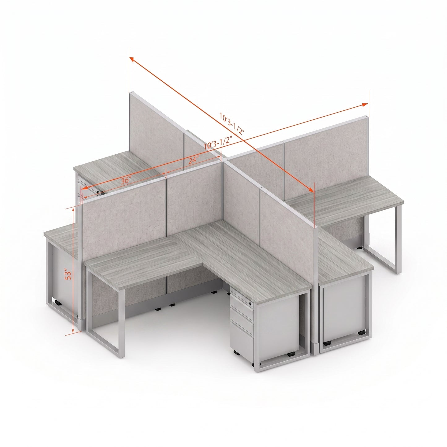 Open Workstation 53H 4pack X Cluster