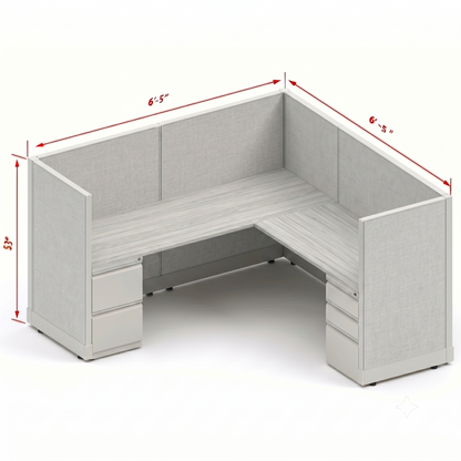 Workstation Desk 53H Single
