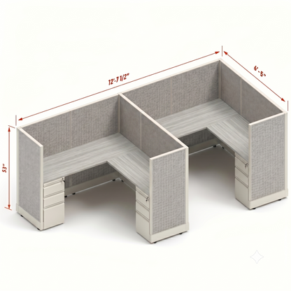 Workstation Desk 53H 2pack inline
