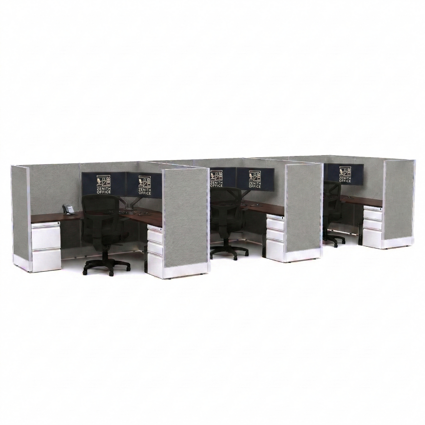 Workstation Desk 53H 3pack inline