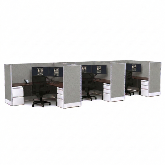 Workstation Desk 53H 3pack inline