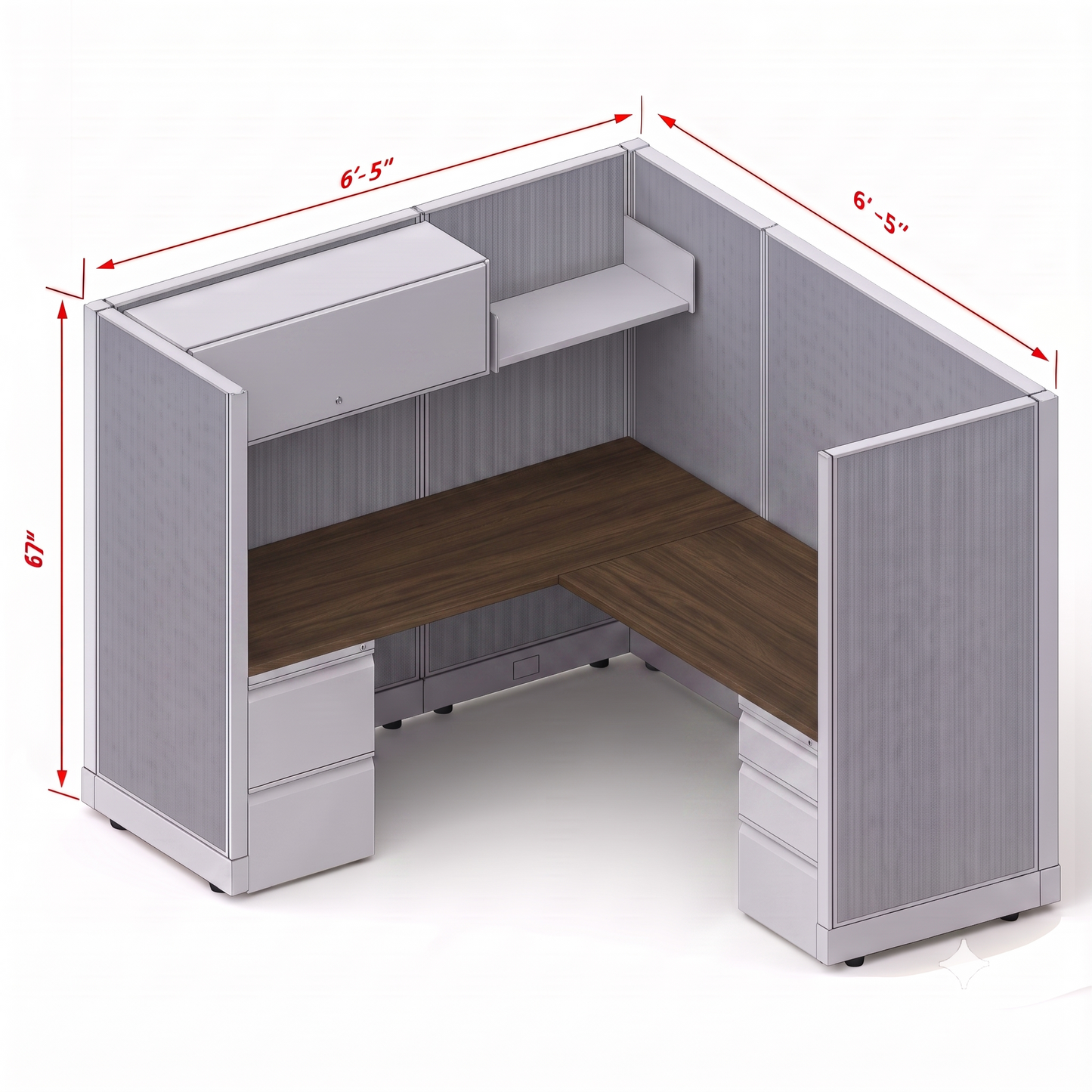 Workstation Desk 67H Single