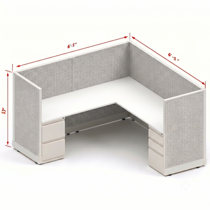 Workstation Desk 53H Single