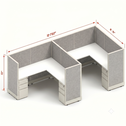 Workstation Desk 53H 2pack inline