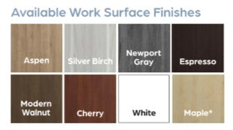 Office Cubicle Desk 53H 2pack Inline